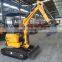 1ton 1.8ton 2ton 3ton crawler small digger mini excavator with cabin
