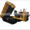 Mini crawler dumper trucks rubber track 1 tons crawler transporter dumper