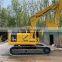 Широко используются экскаваторы на гусеничном ходу Komatsu, такие как Komatsu PC130, PC120, PC130 - 7, PC120 - 6.