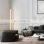 New Modern Unique Adjustable Full Acrylic Tube Lighting LED Standing Reading Floor Lamp