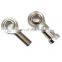 M16X2 male and female thread SSA16T/K SSI16T/K stainless steel self-lubrication ball joint bearing