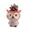 In Stock Purple Pots Planter Indoor Big Marble Garden Geometric Ceramic Animal Flower Pot