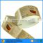 customized gold foil logo paper self adhesive roll sticker