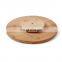 Free Sample Home Kitchen Bamboo Shelf Storage Spicy Rack Tabletop Storage Shelf Round Tray With The Base