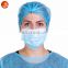 High quality face mask individually wrapped blue disposable 3 ply earloop facemask