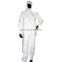 Factory supply durable microporous coverall disposable chemical coverall hazmat suit ppe work wear elastic waist ankles