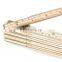 Folding wooden ruler 2 meters 10 fold spring folding ruler metric inch high-grade woodworking ruler