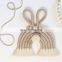Hot Sale Bunny Macrame Wall Hanging Decor Knitted Handicraft Art Wall nursery decor, baby room Wholesale