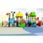 Commercial children plastic slide commercial outdoor playground equipment