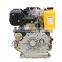 New product air cooled 7.5kw 192FAM 10hp air cooled diesel engine