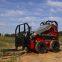 Mini Loader stand on skid steer with bucket front loader excavator for sale