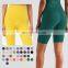 Yoga Shorts Custom Tummy Control Running Pants Workout Biker Sports High Waist Gym Fitness Yoga Shorts For Women