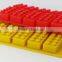 Bricks shaped silicone molds for chocolate