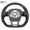 For Audi Q3 D-Shaped Alcantara Punched Leather S/RS Logo Steering Wheel With Paddles Assembly