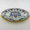 Superior design 8"melamine golden decal vintga print bulk salad plates