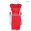 Sleeveless jersey cotton dress D032