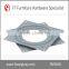 Low Noise Durable 3 inch Small Metal Swivel Plate