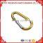 aluminum yellow 5mm snap hook egg type China Supplier