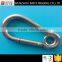 8mm STAINLESS STEEL SNAP HOOK WITH EYELET DIN 5299 FORM A