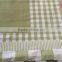 T/C yarn dyed check fabric Plain green grid cloth plain table cloth