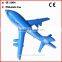 Large print customer LOGO PVC inflatable airplane