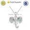 cheap fashion quality white stone necklace set
