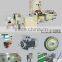 smooth wall 2 cavities mould for aluminum foil food container and container production line