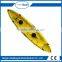 2+1 seat plastic canoe sea kayaks/cheap plastic kayak/3 seat kayak