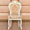 European luxury dining table gilt dining table and chair set