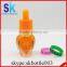 15ml clear skull glass dropper bottle for e liquid e juice essential oil skull glass bottle from chila supplier