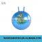 Low price newest handle inflatable plastic ball