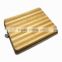Most popular China bamboo cutting board set with oil surface for Romania market 28x38x2cm