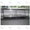 stainless steel side table