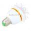 Crystal Lotus Lampada LED Light Bulb Christmas B22 E27/E26 3W LED RGB Stage Lamp Auto Rotating Party Disco Bar Lustre