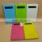 Smart touch screen Book power bank 4000mah factory price