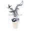 Novelty Chrome deer head Wine Stopper