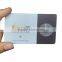 Clear transparent Plastic PVC business card with RFID chips