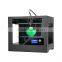 Shenzhen factory 3D printing machine High resolution plastic PLA ABS filament 3D printer with lcd big printing size for office