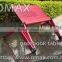 Wholesale aluminum alloy foldingportable laptop table stand outdoor