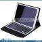 2016 New Products Ultra Thin Aluminum Bluetooth Keyboard Leather Case for iPad Pro 12.9 inch