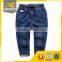 300gsm Cotton indigo knitting stretch recycled denim fabric