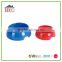 Plastic pet bowls, dog bowl with anti-slip rubber ring