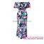 China Wholesale Floral Print Off-the-shoulder Maxi Dreess For Women