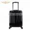 Black color hard shell luggage with spinner wheels