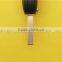 Peugeot car key 3 button flip remote replacement key shell with groove blade
