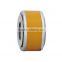 Ready Stock 6*10mm 14 Colors Enameled Round Wheel 316L Stainless Steel European Charm Beads For DIY Jewelry SEB-LG610