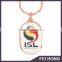 Wholesale Promotional Design Your Own Sport Logo in Printing Key Chain Rings