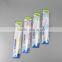 the silicon toothbrush head and high quality nylon brand home adult toothbrush