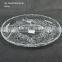 high quality decorative glass plate for wedding,party