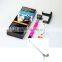 Self-Portrait Pole Extendable Handheld Wireless Bluetooth Selfie Monopod Bluetooth Stick With Built-in Remote Button For Phones